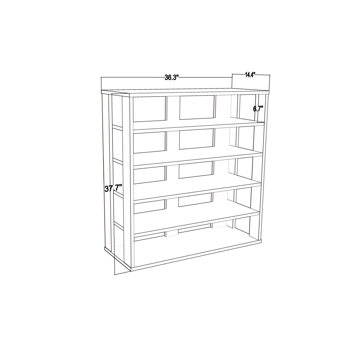 Latitude Run® 15 Pair Shoe Rack Wayfair